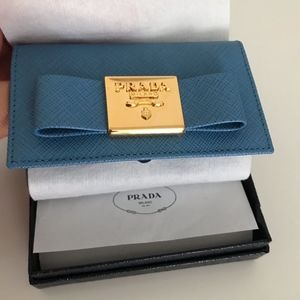 Prada Bow Card Holder  *NEW*